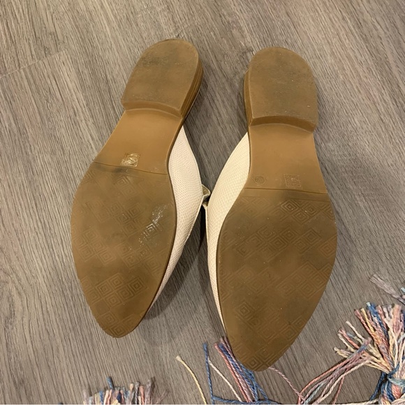 CL by Laundry - Cream Faux Leather Mules - Picture 2 of 3